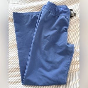 Figs Livingston scrub pants Ciel Blue Small PETITE